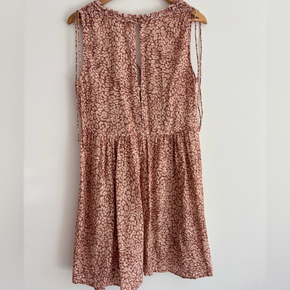 Auguste The Label Blush Patterned Midi Dress - image 4